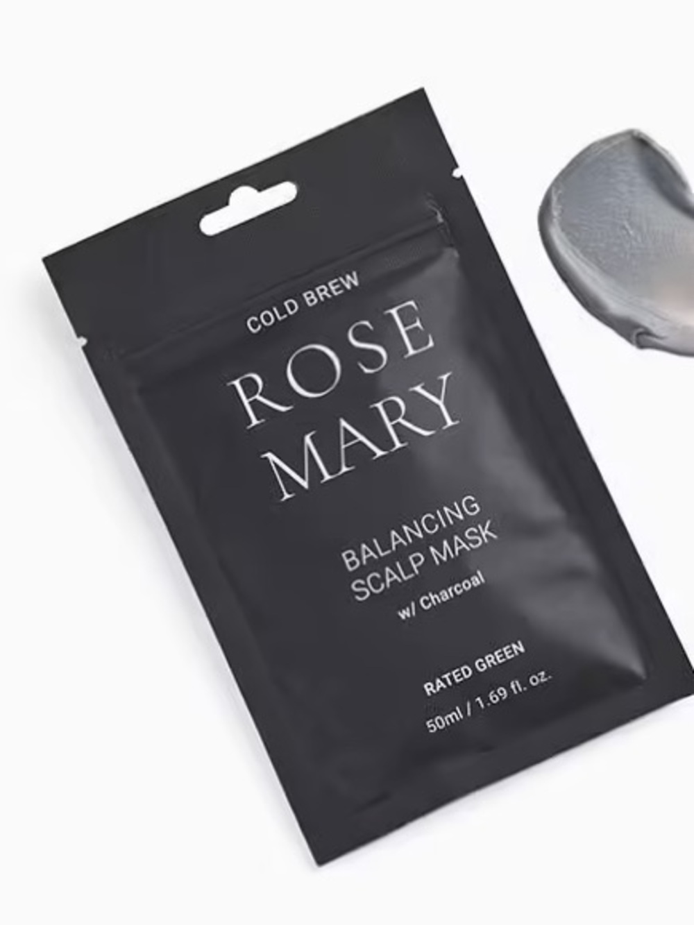 RATED GREEN Cold Brew Rosemary Balancing Scalp Mask w/ Charcoal